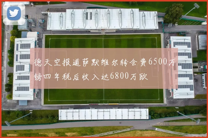 德天空报道萨默维尔转会费6500万镑四年税后收入达6800万欧